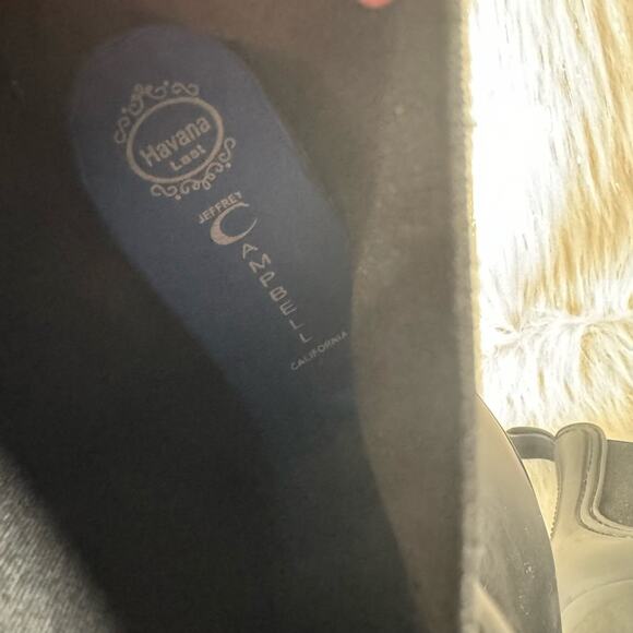 Jeffrey Campbell JC Havana Last Chelsea Waterproof Boots Pull On Warm Size 10 - Picture 5 of 10